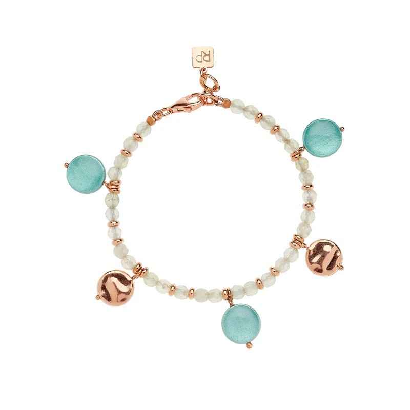 BRACCIALE STONE PAILLETTES PRENITE DONNA ROSSOPREZIOSO 