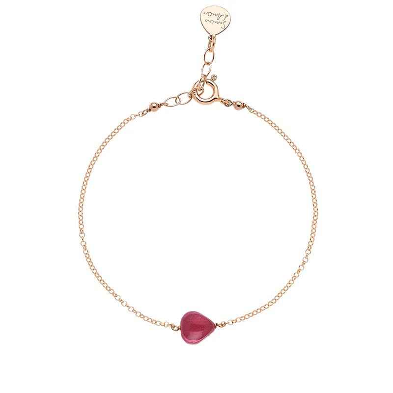 BRACCIALE TOURMALINE ROSA DONNA ROSSOPREZIOSO SEMINO D'AMORE BRACCIALE TOURMALINE ROSA DONNA ROSSOPREZIOSO SEMINO D'AMORE