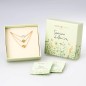GIROCOLLO ORO STONE TOPAZIO AZZURRO DONNA ROSSOPREZIOSO