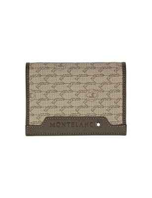 PORTA CARTE DI CREDITO SIGNATURE STONE BROWN UOMO-DONNA MONTBLANC  111108 MONTBLANC
