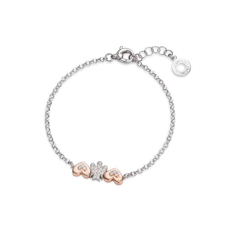 BRACCIALE ANGELO E CUORI DONNA ROBERTO GIANNOTTI 