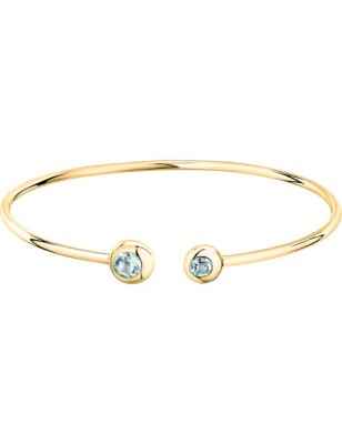 BANGLE TESORI ETERNI DORATO E TOPAZIO BLU MORELLATO SAXN08 MORELLATO