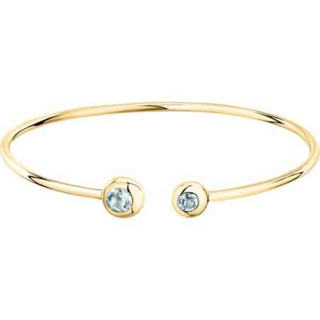 BANGLE TESORI ETERNI DORATO E TOPAZIO BLU MORELLATO SAXN08 MORELLATO