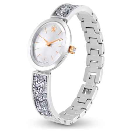 OROLOGIO CRYSTAL ROCK OVAL BIANCO DONNA SWAROVSKI 