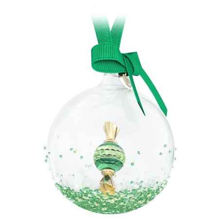 DECORAZIONE HOLIDAY CHEERS DULCIS PALLINA VERDE DONNA SWAROVSKI 