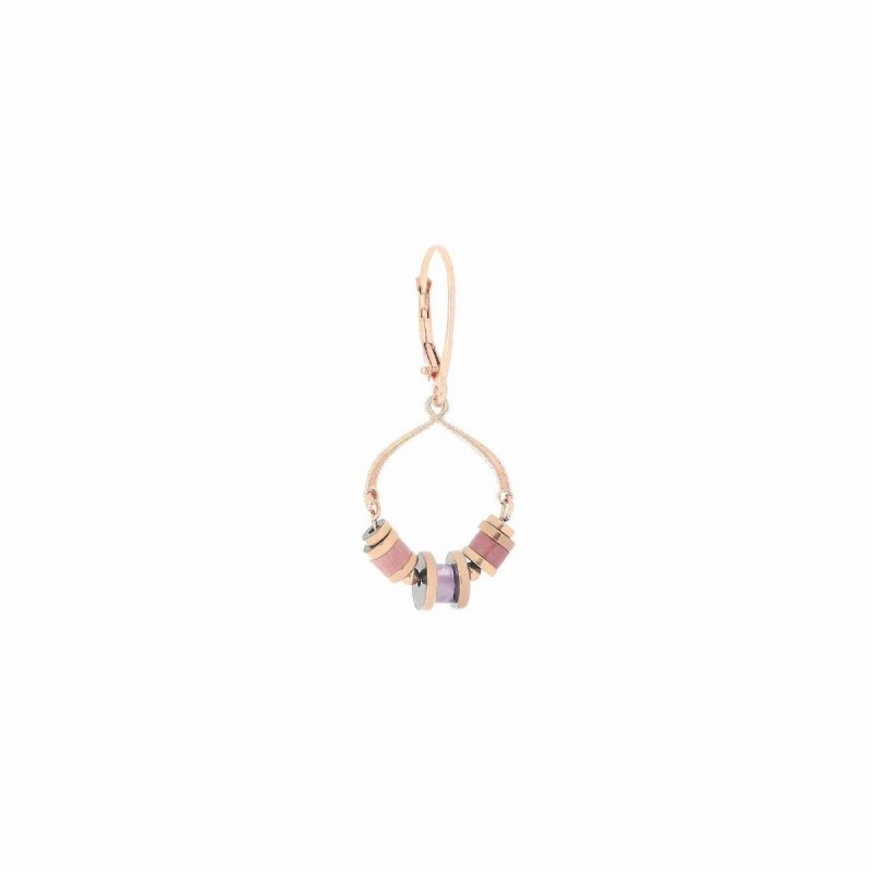 MONORECCHINO ROSA PENDENTE DONNA MAMAN ET SOPHIE DECO MONORECCHINO ROSA PENDENTE DONNA MAMAN ET SOPHIE DECO