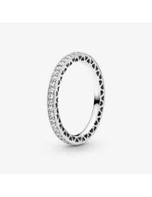 ANELLO FEDINA PIETRE E CUORI MIS.52 DONNA PANDORA  190963CZ-52 PANDORA