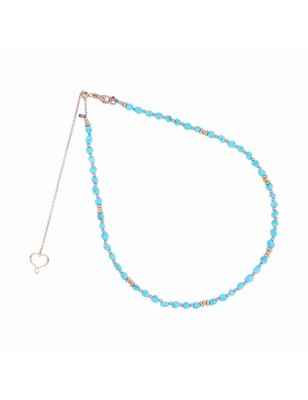 COLLANA CORTA PIENA DONNA MAMAN ET SOPHIE TURCHESE GHTUR MAMAN ET SOPHIE