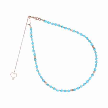 COLLANA CORTA PIENA DONNA MAMAN ET SOPHIE TURCHESE GHTUR MAMAN ET SOPHIE