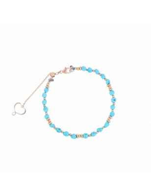 BRACCIALE DONNA MAMAN ET SOPHIE TURCHESE BPTUR MAMAN ET SOPHIE
