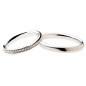 ANELLO FEDE IN ORO BIANCO E DIAMANTI 0.28 CARATI DONNA POLELLO ANELLO FEDE IN ORO BIANCO E DIAMANTI 0.28 CARATI DONNA POLELLO