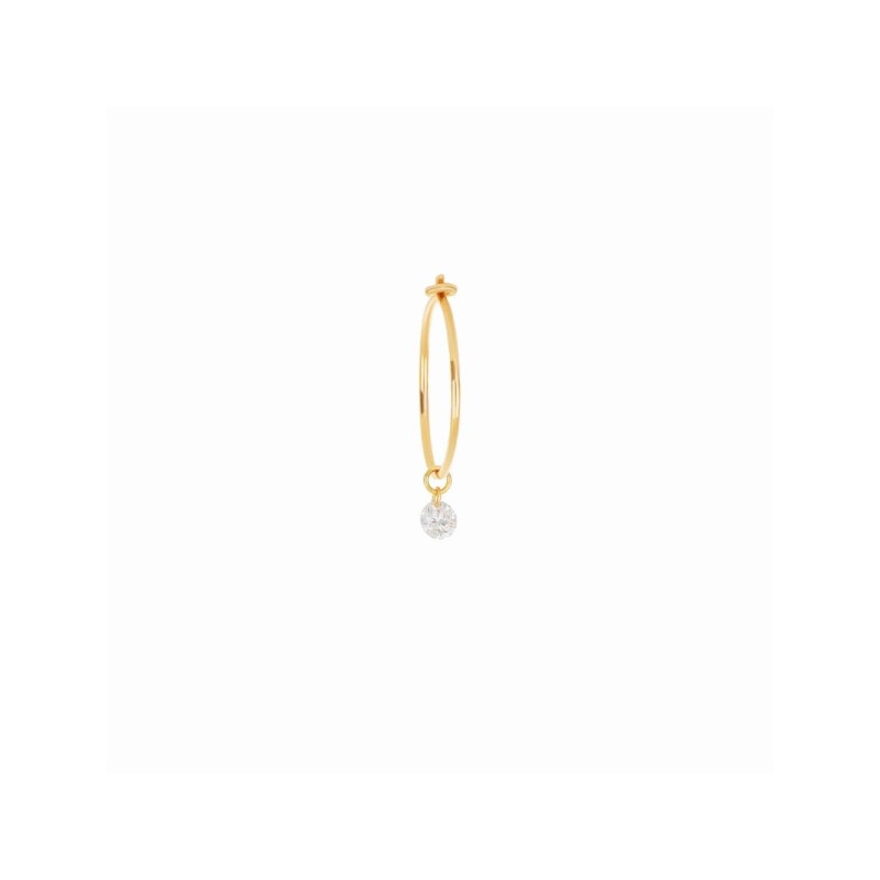 MONORECCHINO ORO CON DIAMANTE NUDO 0.05CT MAMAN ET SOPHIE MONORECCHINO ORO CON DIAMANTE NUDO 0.05CT MAMAN ET SOPHIE