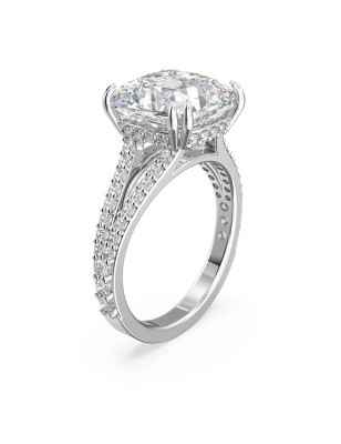 ANELLO STILLA TAGLIO QUADRATO PAVE' MIS.52 DONNA SWAROVSKI  5642630 SWAROVSKI