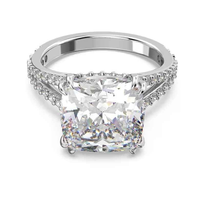 ANELLO STILLA TAGLIO QUADRATO PAVE' MIS.50 DONNA SWAROVSKI 