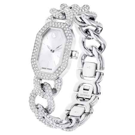 OROLOGIO DEXTERA CHAIN TONO ARGENTATO DONNA SWAROVSKI 