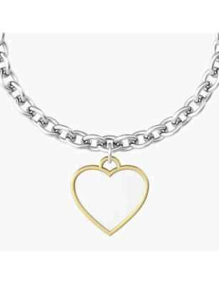 BRACCIALE CIONDOLO CUORE NONNA ECCEZIONALE KIDULT 731943 KIDULT
