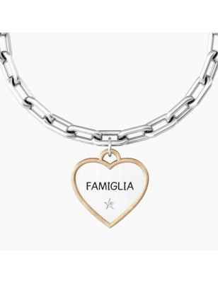 BRACCIALE CIONDOLO CUORE FELICITA' KIDULT 731944 KIDULT