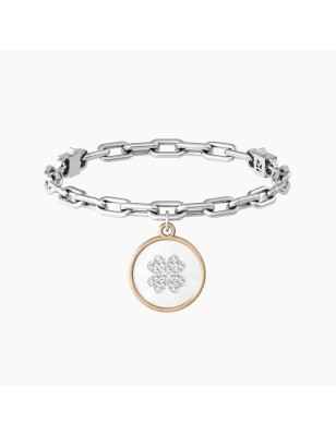 BRACCIALE QUADRIFOGLIO BUONA FORTUNA DONNA KIDULT 731927 KIDULT
