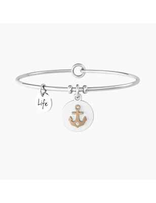 BRACCIALE RIGIDO CON ANCORA DONNA KIDULT  732145 KIDULT