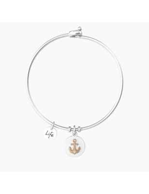 BRACCIALE RIGIDO CON ANCORA DONNA KIDULT  732145 KIDULT