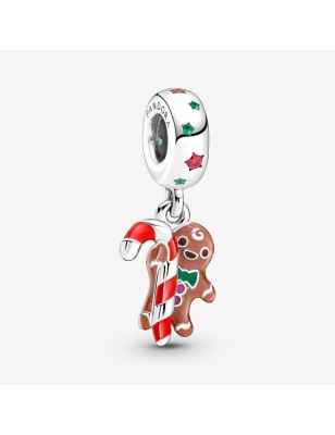 CHARM PENDENTE OMINO PAN DI ZENZERO DONNA PANDORA  799637C01 PANDORA