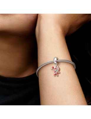 CHARM PENDENTE OMINO PAN DI ZENZERO DONNA PANDORA  799637C01 PANDORA