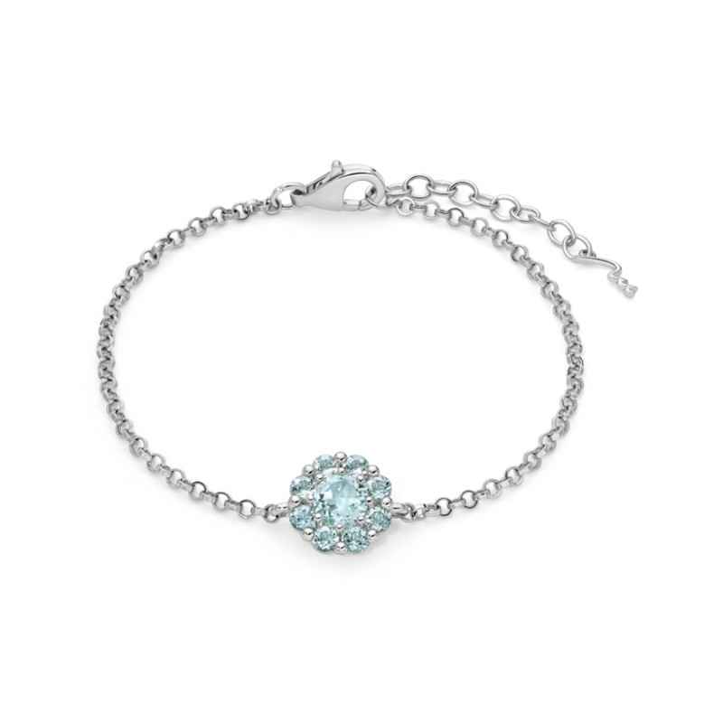 BRACCIALE GEMMA DEL CIELO A FIORE DONNA MILUNA BRACCIALE GEMMA DEL CIELO A FIORE DONNA MILUNA