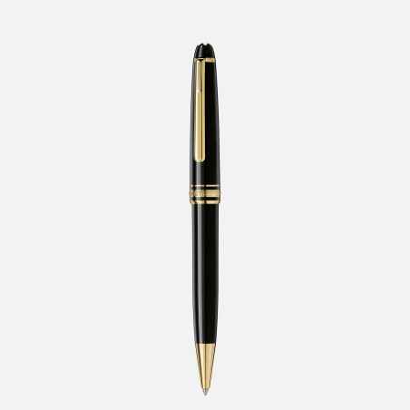 PENNA SFERA PLACCATA ORO UOMO MONTBLANC MEISTERSTUCK 132453 MONTBLANC