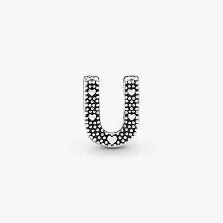 CHARM LETTERA U PANDORA