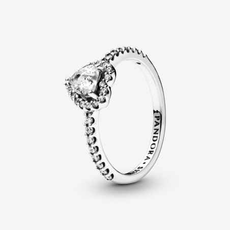 ANELLO CUORE IN RILIEVO MIS.56 DONNA PANDORA  198421C01-56 PANDORA
