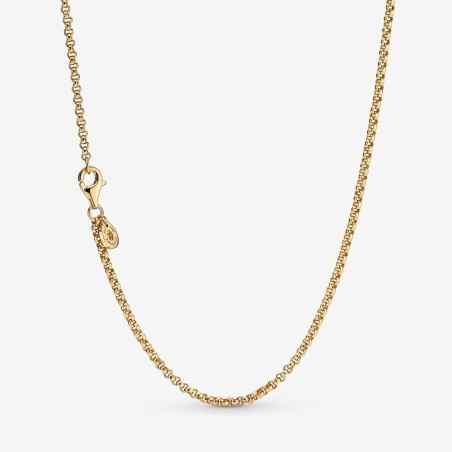 CATENINA A MAGLIA ROLO' COLOR ORO DONNA PANDORA 369260C00-60 PANDORA
