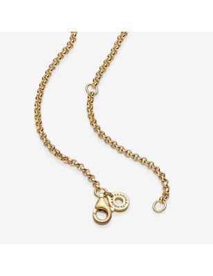 CATENINA A MAGLIA ROLO' COLOR ORO DONNA PANDORA 369260C00-60 PANDORA