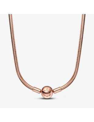 COLLANA MOMENTS 42CM COLOR ORO ROSA DONNA PANDORA 382234C00-42 PANDORA