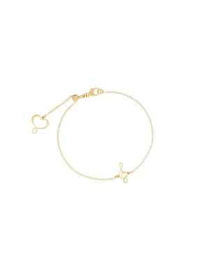 BRACCIALE CHIAVE DI VIOLINO PICCOLA GIALLO DONNA MAMAN ET SOPHIE  BPVIO1CHGI MAMAN ET SOPHIE