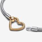 BRACCIALE CON CHIUSURA A CUORE COMPONIBILE DONNA PANDORA BRACCIALE CON CHIUSURA A CUORE COMPONIBILE DONNA PANDORA