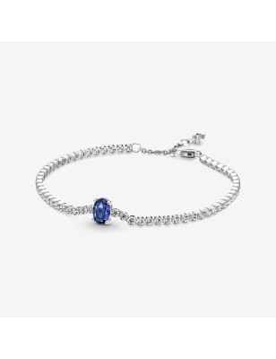 BRACCIALE TENNIS CON PIETRA BLU 20CM DONNA PANDORA 590039C01-20 PANDORA