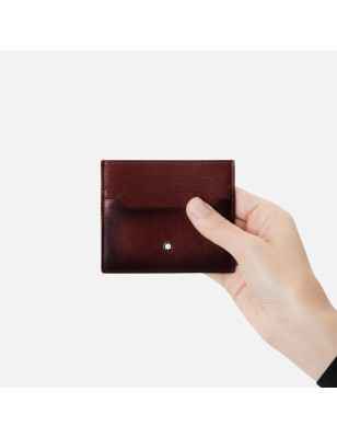 PORTA CARTE DI CREDITO BORGOGNA UOMO MONTBLANC MEISTERSTUCK 131685 MONTBLANC