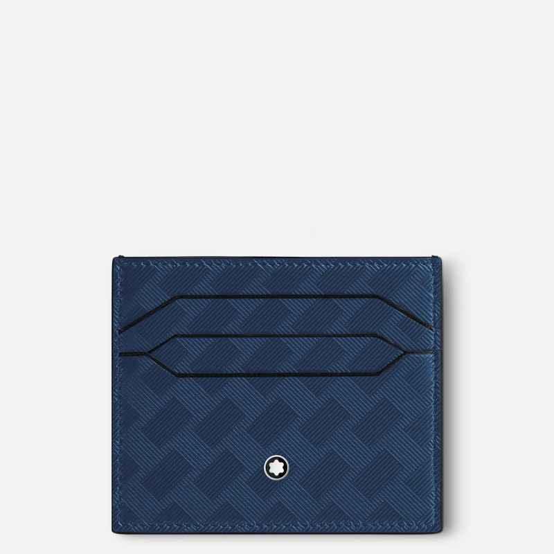 PORTA CARTE 6 SCOMPARTI BLU UOMO MONTBLANC MEISTERSTUCK PORTA CARTE 6 SCOMPARTI BLU UOMO MONTBLANC MEISTERSTUCK