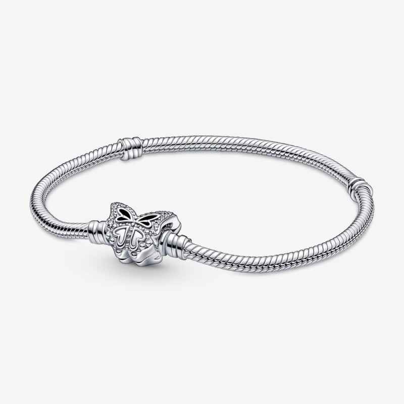 BRACCIALE CON CHIUSURA A FARFALLA MIS.17 PANDORA BRACCIALE CON CHIUSURA A FARFALLA MIS.17 PANDORA