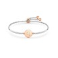 BRACCIALE MILLELUCI LETTERA E IN PVD ROSA DONNA NOMINATION 