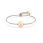 BRACCIALE MILLELUCI LETTERA F IN PVD ROSA DONNA NOMINATION 