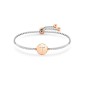 BRACCIALE MILLELUCI LETTERA T IN PVD ROSA DONNA NOMINATION 