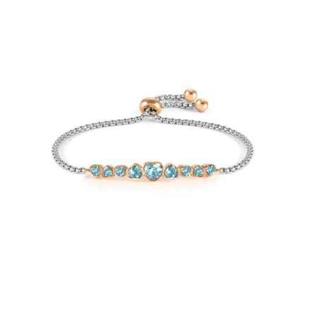 BRACCIALE MILLELUCI CON CUORI CELESTI NOMINATION 028011/006 NOMINATION