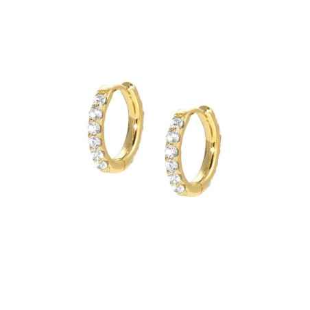 ORECCHINI LOVELIGHT CERCHIO CON ZIRCONI DONNA NOMINATION  149709/014 NOMINATION