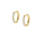 ORECCHINI LOVELIGHT CERCHIO CON ZIRCONI DONNA NOMINATION 