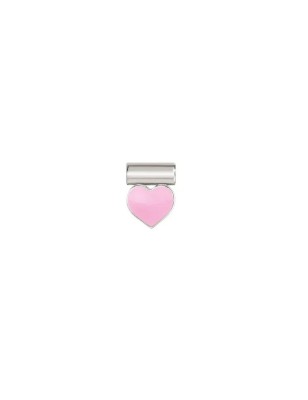 CIONDOLO SEIMIA SIMBOLO CUORE ROSA DONNA NOMINATION  147118/001 NOMINATION