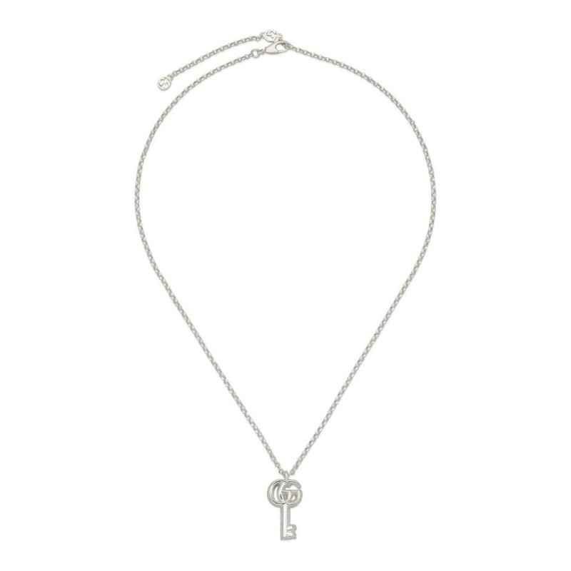 COLLANA IN ARGENTO PENDENTE CHIAVE DONNA GUCCI GG MARMONT COLLANA IN ARGENTO PENDENTE CHIAVE DONNA GUCCI GG MARMONT