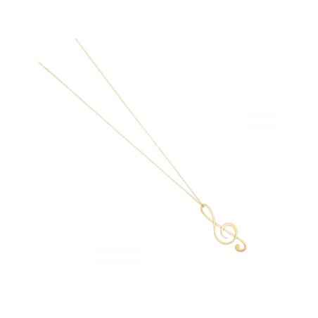 COLLANA PENDENTE CHIAVE DI VIOLINO DONNA MAMAN ET SOPHIE  PDVIO1CHGI MAMAN ET SOPHIE
