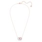 COLLANA STONE CERCHI INTRECCIATI ROSA DONNA SWAROVSKI COLLANA STONE CERCHI INTRECCIATI ROSA DONNA SWAROVSKI