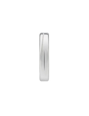 ANELLO IN ARGENTO 4MM MISURA 15 UOMO-DONNA GUCCI INTERLOCKING G YBC774049001015 GUCCI